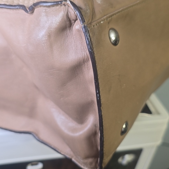 Coach Charlie Embossed Python Leather Tote. Model # F287239 - Picture 5 of 15